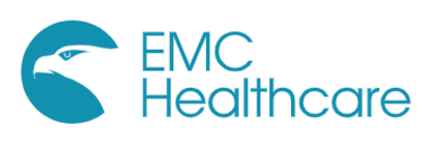 ＥＭＣ　Ｈｅａｌｔｈｃａｒｅ株式会社のロゴ